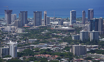 Honolulu, Hawaii's population shrinking, Pandemic, Travels HD wallpaper