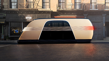 Elegant Tesla Robovan: A Stunning Ultra, Tesla, robovan HD wallpaper