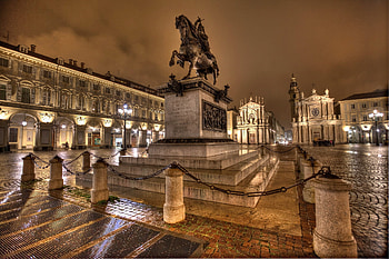 Turin, City view, Stunning , Italian elegance HD wallpaper