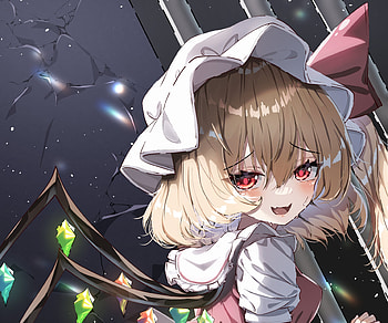 Flandre Scarlet, Flandre Scarlet, Anime, Touhou HD wallpaper
