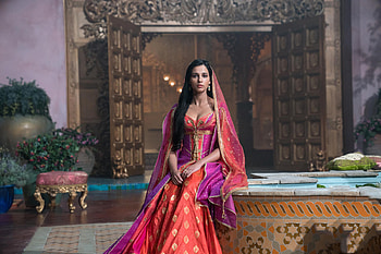 Naomi Scott, Jasmine, Aladdin movie HD wallpaper
