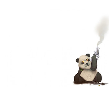 Pandas, abstract HD wallpaper