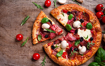 Pizza homepage, Food website, Pizza-related content, Craving inspiration HD wallpaper