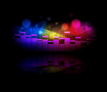 Music, Background, Rainbow HD wallpaper