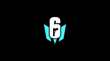 Raimbow Six Mobile Logo , rainbow-six-mobile, 2023-games, games, dark, black, oled, logo HD wallpaper