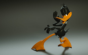 ArtStation, Daffy Duck, Artistic showcase, Creative talent HD wallpaper