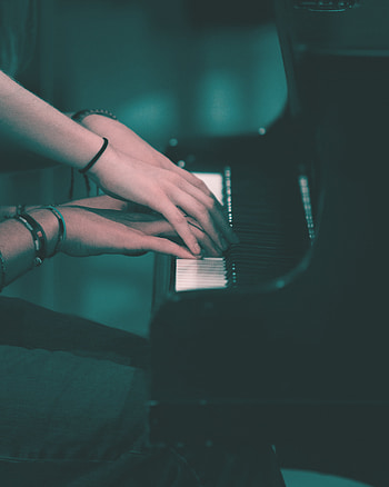 Music, Piano, Hands, Play, Keys HD phone wallpaper