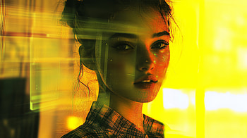 Preppy Elegance: for a Stylish Look, woman, preppy, portrait, yellow, graphy HD wallpaper