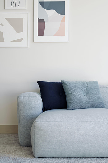 Interior, Paintings, Miscellanea, Miscellaneous, Room, Sofa, Cushions, Pillows HD phone wallpaper