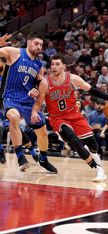 Nikola Vucevic, Zach LaVine HD phone wallpaper
