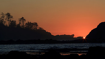 What a Sunset, Nature, Sunsets, Oceans, Sky HD wallpaper