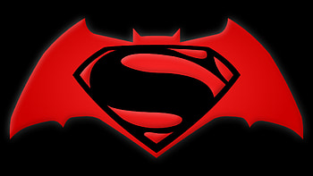 Batman v Superman Symbol by Yurtigo Batman v Superman Symbol by Yurtigo HD wallpaper