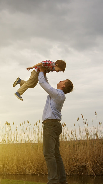 Fathers Day, Father And Son HD phone wallpaper