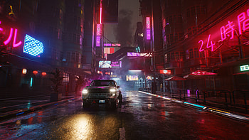 Cyberpunk 2077 Car HD wallpaper