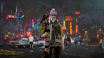 Old People Of Cyberpunk 2077 , cyberpunk-2077, games, artist, artwork, digital-art, artstation HD wallpaper