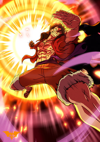 Luffy Wano, heat, art HD phone wallpaper