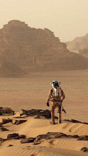 Matt Damon, Mars HD phone wallpaper