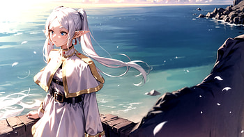 Frieren: Beyond Journey’s End – Stunning Ultra View, Frieren (Frieren: Beyond Journey's End) HD wallpaper
