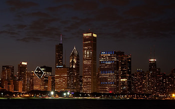 Chicago Skyline, Travels, 2012, Skyline HD wallpaper