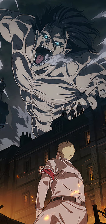 Attack on Titan, SNK, AOT, Eren, Reiner, Shingeki no Kyojin HD phone wallpaper