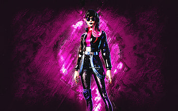 Fortnite Eclipse Dawn Skin, Fortnite, main characters, purple stone background, Eclipse Dawn, Fortnite skins, Eclipse Dawn Skin, Eclipse Dawn Fortnite, Fortnite characters HD wallpaper