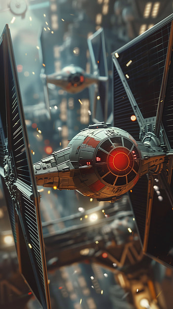 TIE Fighter Fan Art , TIE Fighter, fan art HD phone wallpaper