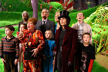 Charlie and the Chocolate Factory, Delicious treats, Candy-covered wonders, Colorful confections HD wallpaper