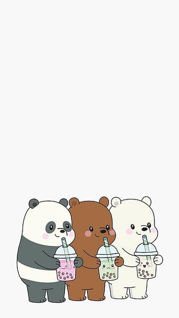 scandalous, animals, kawaii, tender, bear, bubble tea HD phone wallpaper