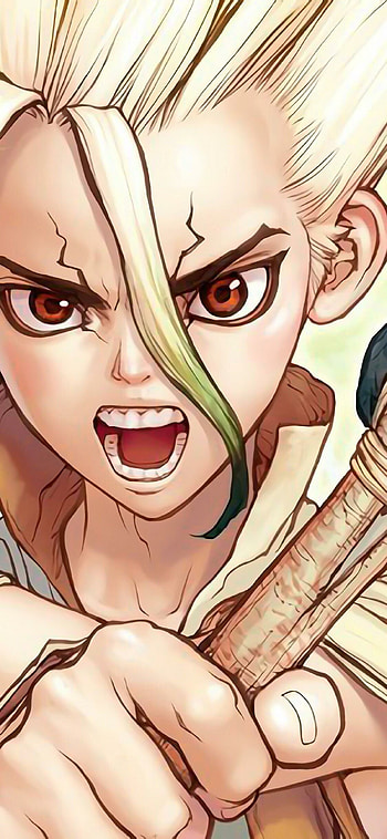 Dr. Stone anime, Dr Stone HD phone wallpaper