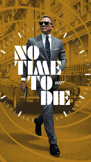 James Bond, No Time to Die, Top HD phone wallpaper