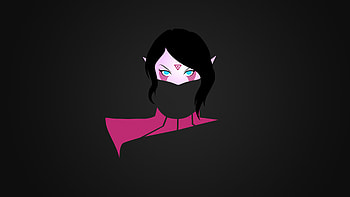 Dota 2 Templar Assassin Minimal , dota-2, games, 2021-games, minimalism, minimalist, dark, black HD wallpaper