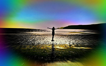 Hug, girl, abstract, wp HD wallpaper