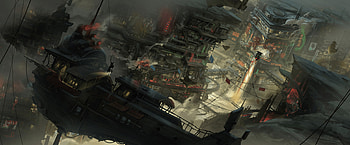 Sci Fi, city, sci fi city HD wallpaper