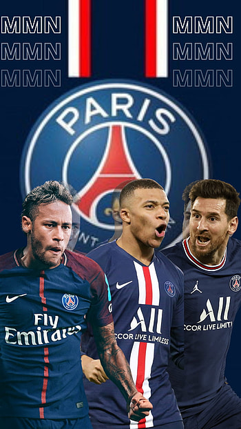 PSG MMN, Futebol, Soccer, Messi, Neymar, Mbappe HD phone wallpaper