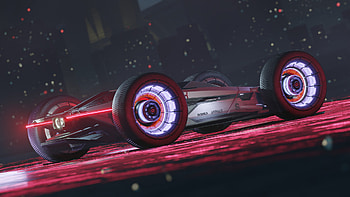 Delta V9-T Prototype, Sci Fi, vehicle, futuristic car HD wallpaper