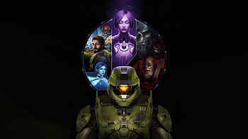 Halo 20th anniversary, dark, 2022 HD wallpaper