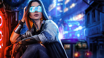 Cyberpunk Life, cyberpunk, artist, artwork, digital-art HD wallpaper