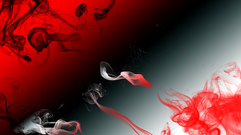 Red Smoke Digital Art , smoke, red, digital-art, abstract HD wallpaper
