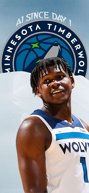 Anthony Edwards, X , Minnesota Timberwolves, Fan art HD phone wallpaper