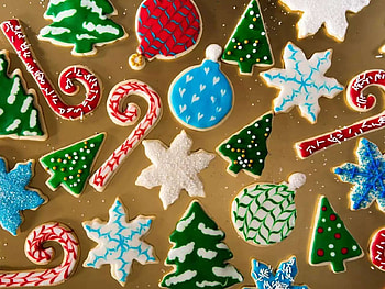 Christmas sweets, candy, christmas, sweet, craciun, cookie, food, new year HD wallpaper