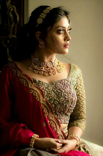 Ammu abhirami, dress, makeover HD phone wallpaper