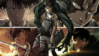 Levi Ackerman, Broken Panda, Cool , Anime character HD wallpaper