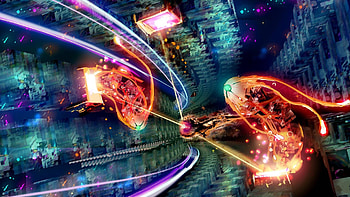 trippy space HD wallpaper