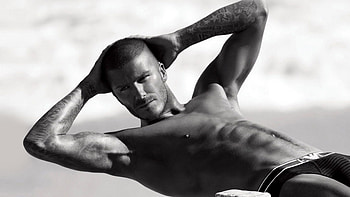laptop, David Beckham, Sexy sports HD wallpaper