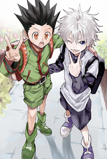 Fanart, Gon x Killua, Hunter x Hunter HD phone wallpaper