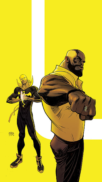 Luke Cage, Iron Fist HD phone wallpaper