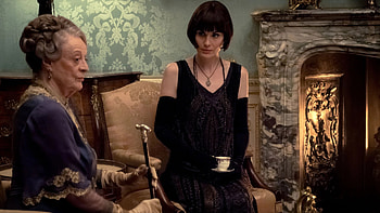 Dame Maggie Smith, Downton Abbey, Close talkers banished, Witty actress HD wallpaper