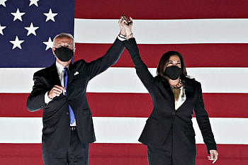 Kamala Harris, Joe Biden HD wallpaper