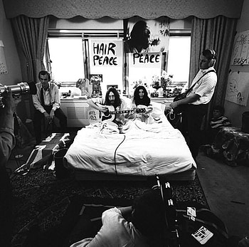 John and Yoko, other, people, political, entertainment HD wallpaper