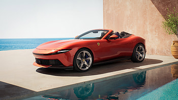2027 Ferrari Amalfi Spider, Convertible, Turbo, V8, car HD wallpaper
